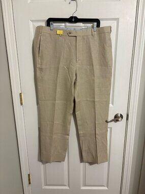 Brooks Brothers 1818 Madison Linen Pants 38x30